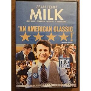 Milk (DVD, 2008), Sean Penn, Classic, Excellent Condition